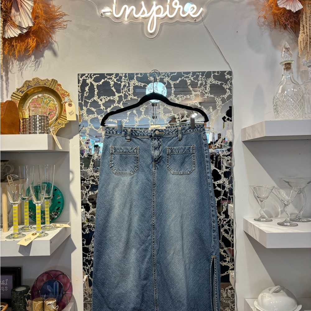 Vintage Old Navy Women's Denim Skirt